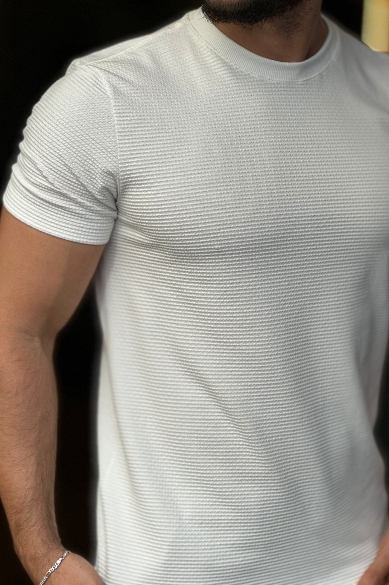 Camiseta Texturizada Branca Docthos